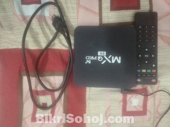 MXQ Pro 5G 8/128 GB 8K Smart TV Box